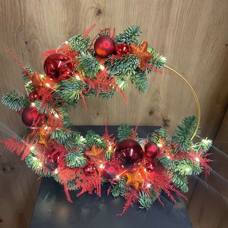 Kersthoepel (Verschillende kleuren mogelijk)